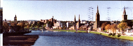 There is the card it is sent from Inverness. She have born in this the city. 
